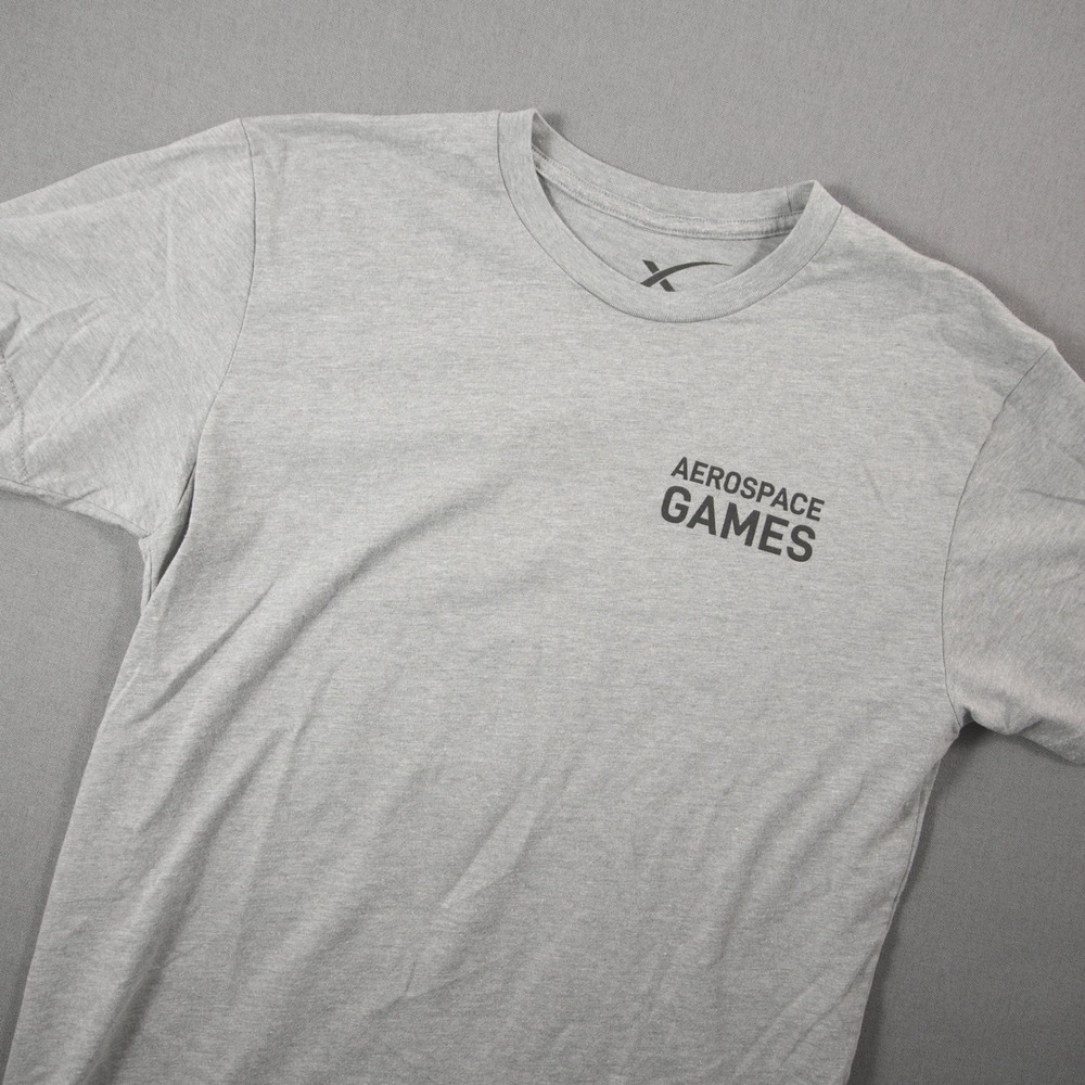 SpaceX Aerospace Games Graphic Short Sleeve Men T-Shirt M